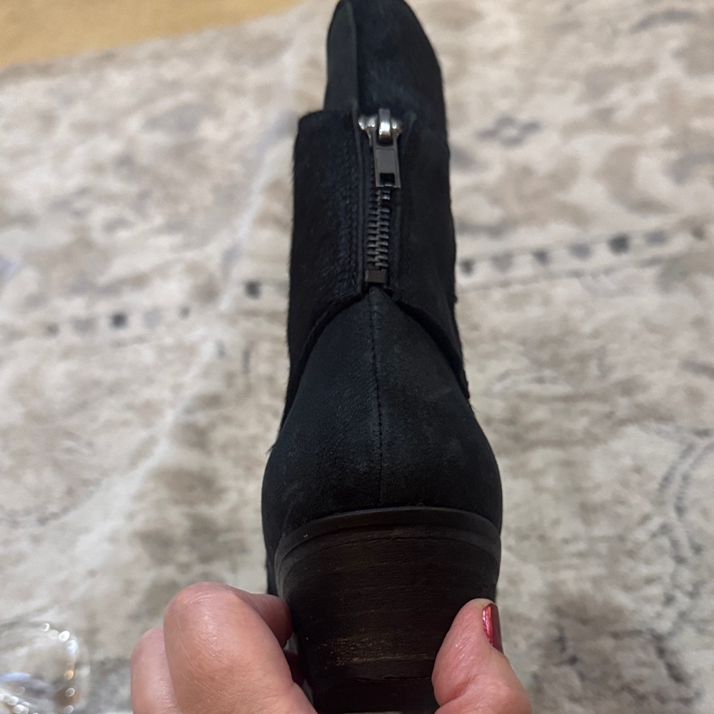 Free People Black Ankle Boots - Picture 6 of 6